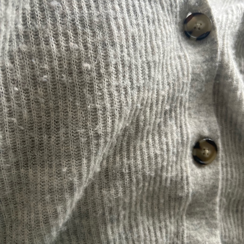 Quince baby alpaca wool cropped cardigan - Picture 12 of 12